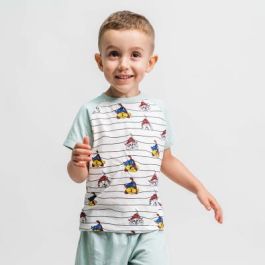 Pijama Corto Single Jersey Paw Patrol Verde