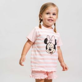 Pijama Corto Single Jersey Minnie Rosa