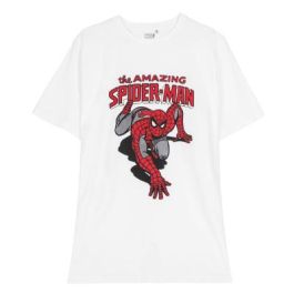 Camiseta de Manga Corta Infantil Spider-Man Blanco XXL Precio: 13.95000046. SKU: B1FNCWAVKX