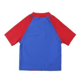 Camiseta Baño Spiderman Azul Oscuro