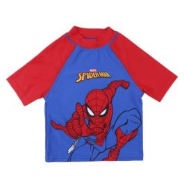 Camiseta Baño Spiderman Azul Oscuro