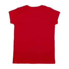 Camiseta Corta Single Jersey Minnie Rojo