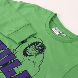 Pijama Largo Single Jersey Avengers Hulk Verde