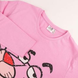 Pijama Largo Single Jersey Pink Panther Rosa
