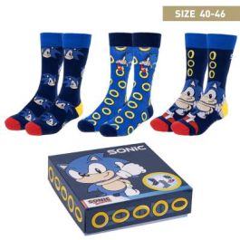 Calcetines Sonic 3 Piezas