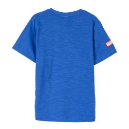 Camiseta de Manga Corta Infantil Spidey Azul 4 Años