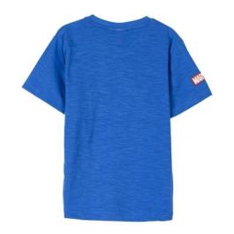 Camiseta de Manga Corta Infantil Spidey Azul 5 Años