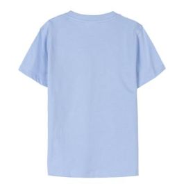 Camiseta Corta Single Jersey Bluey Azul Claro