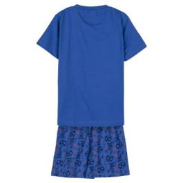 Pijama Corto Single Jersey Spidey Azul