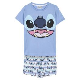 Pijama Corto Single Jersey Stitch Azul Precio: 17.95000031. SKU: 2900002064