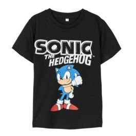 Camiseta Corta Single Jersey Sonic Negro Precio: 12.94999959. SKU: 2900002116