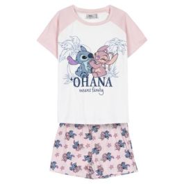 Pijama Infantil Stitch Rosa 14 Años Pijama Infantil Stitch Rosa 14 Años
