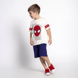 Conjunto de Ropa Spider-Man Azul Beige 7 Años