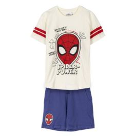 Conjunto de Ropa Spider-Man Azul Beige 7 Años