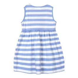 Vestido Single Jersey Stitch Azul