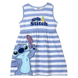 Vestido Single Jersey Stitch Azul