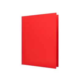 Subcarpeta Liderpapel Din A4 Rojo Intenso 180 gr-M2 50 unidades