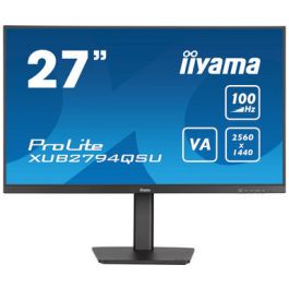 iiyama ProLite XUB2794QSU-B6 pantalla para PC 68,6 cm (27") 2560 x 1440 Pixeles Wide Quad HD LCD Negro Precio: 271.94999986. SKU: B19TTB4BZ8