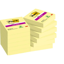 Pack 12 Blocs 90 Hojas Notas Adhesivas 47,6X47,6Mm Super Sticky Canary Yellow Caja Cartón 622-12Sscy-Eu Post-It 7100290190 Precio: 17.95000031. SKU: B15GVSDBB3
