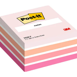 Post-It Cubo de notas multicolor 5x90 hojas 76x76 tonos rosa pastel Precio: 7.95000008. SKU: B18GGRY8Z2