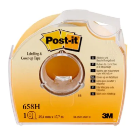 Post-It Cinta Adhesiva 658-Hd Invisible Rollo 25,4 mm X 17,7M 6 Lineas C-Dispensador Precio: 7.95000008. SKU: B1EEGQXL3R