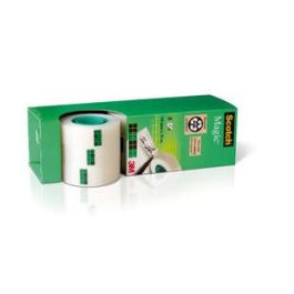 Scotch cinta adhesiva invisible magic rollo 19mm x 33m caja 8u