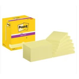 Pack 12 Blocs 90 Hojas Notas Adhesivas 76X127Mm Super Sticky Canary Yellow Caja Cartón 655-12Sscy-Eu Post-It 7100290175 Precio: 32.95000005. SKU: B1EGTSZ87N