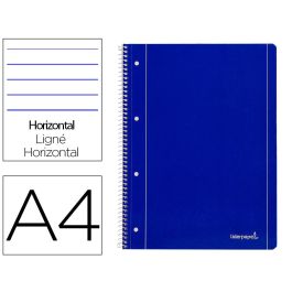 Cuaderno Espiral Liderpapel A4 Micro Serie Azul Tapa Blanda 80H 75 gr Horizontal Con Margen 4 Taladros Azul Precio: 3.5695006897. SKU: B1C8C43ZE8