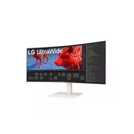 Monitor Profesional Ultrapanorámico Curvo LG UltraWide 38WR85QC-W 37.5"/ WQHD+/ Multimedia/ Blanco