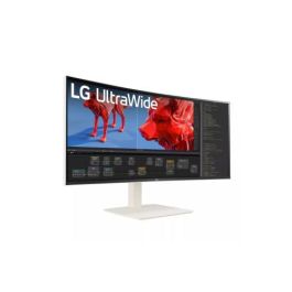 Monitor Profesional Ultrapanorámico Curvo LG UltraWide 38WR85QC-W 37.5"/ WQHD+/ Multimedia/ Blanco