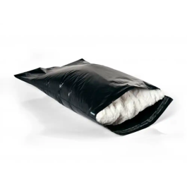 Q-connect Sobre de plástico para envíos 400x600 mm Negro 100% Recicladas Autocierre