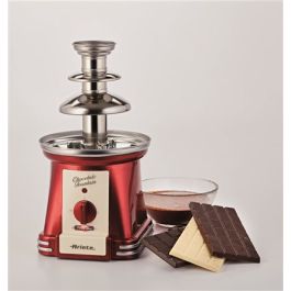 FUENTE DE CHOCOLATE ARIETE PARTY TIME 2962 - 90W - TORRE ACERO INOX - PARA 500G CHOCOLATE - REGULADOR DOBLE INTENSIDAD