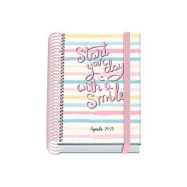 Dohe Agenda Escolar A6 Espiral Dp Smile Prime Cartón Forrado Plastificado 2024-2025