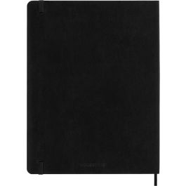 Agenda 18 Meses 2024-2025 Semanal XL (19 X 25 Cm) Negra Tapa Blanda Moleskine DSB18WN4Y25