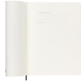 Agenda 18 Meses 2024-2025 Semanal XL (19 X 25 Cm) Negra Tapa Blanda Moleskine DSB18WN4Y25