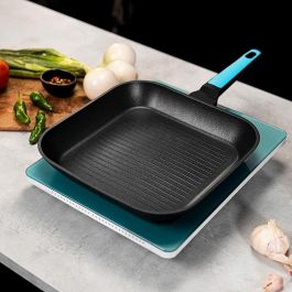 Plancha de Asar Cecotec Polka Platinum 28 Thunder Aluminio Ø 28 cm