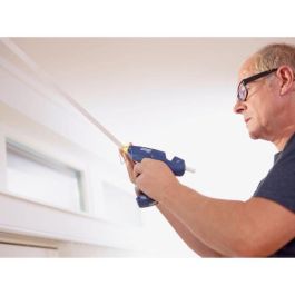 Rapid CG270 Pistola de pegamento inalámbrica con 7 minutos de autonomía, versátil para interiores y exteriores, incluye 10 barras de cola Rapid CG270 Pistola de pegamento inalámbrica con 7 minutos de autonomía, versátil para interiores y exteriores, incluye 10 barras de cola
