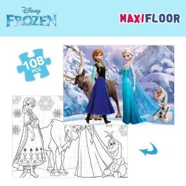 Puzzle Infantil Frozen Doble cara 108 Piezas 70 x 1,5 x 50 cm (6 Unidades) Puzzle Infantil Frozen Doble cara 108 Piezas 70 x 1,5 x 50 cm (6 Unidades)