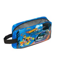 Portameriendas Térmico Hot Wheels Let's race Azul Negro 21,5 x 12 x 6,5 cm