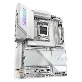 Gigabyte AM5 X870E AORUS PRO ICE ATX Placa Base para AMD Ryzen, Wi-Fi 7, USB 4, DDR5 hasta 8000MHz