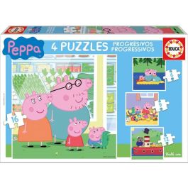 Puzzles Progresivos Peppa Pig 6-9-12-16 15918 Educa Precio: 7.49999987. SKU: B1DGH289HY