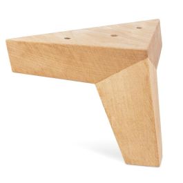 Q&Q Pata Madera Eliseo H100-H130, Acabado Roble, 100 mm de Altura, Patas Resistentes para Muebles, Fabricada en España Precio: 13.50000025. SKU: B133ZJ8EVW