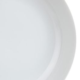 Plato Hondo Blanco Porcelana Cocina 20,50 X 20,50 X 4 cm