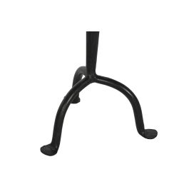 DKD Home Decor Portavelas Negro Metal Set de 3 Piezas 26 x 107 x 26 cm