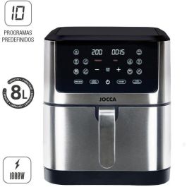Freidora sin aceite - JOCCA - 2193 - 8L - 1800 W - 30,3 x 38,3 x 35,1 cm - Acero inoxidable Freidora sin aceite - JOCCA - 2193 - 8L - 1800 W - 30,3 x 38,3 x 35,1 cm - Acero inoxidable