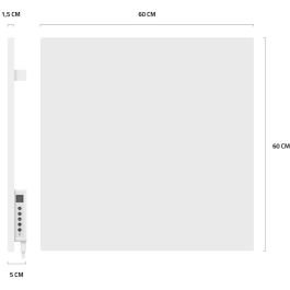 Hombli Panel Calefactor Infrarrojo Inteligente 350W