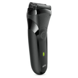 Braun Series 3 301s Máquina de Afeitar Eléctrica con Recortadora, 2 SensoFoil, Negro, Lavable, A Prueba de Agua, Batería Recargable