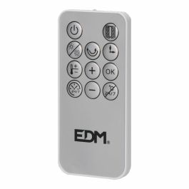 Edm Calefactor Split Cerámico de Pared 1000-2000W con Mando a Distancia, Programador y Pantalla LED 55.7x14.4x18.5 cm