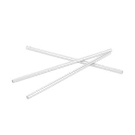 Pajitas reutilizables de plástico, 30 unidades, 19.5/6 cm, transparentes, Algon (24 Unidades) Pajitas reutilizables de plástico, 30 unidades, 19.5/6 cm, transparentes, Algon (24 Unidades)