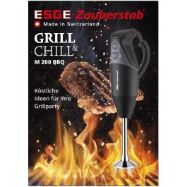 UNOLD ESGE-Zauberstab M 200 BBQ Batidora de Inmersión 200W Negro Cromo